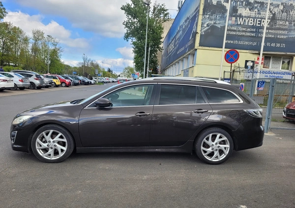 Mazda 6 cena 23990 przebieg: 200000, rok produkcji 2010 z Szczecin małe 154